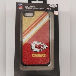 NFL Kansas City Chiefs Pebble Grain Feel Case For IPHONE 7 /6s/6 NEW